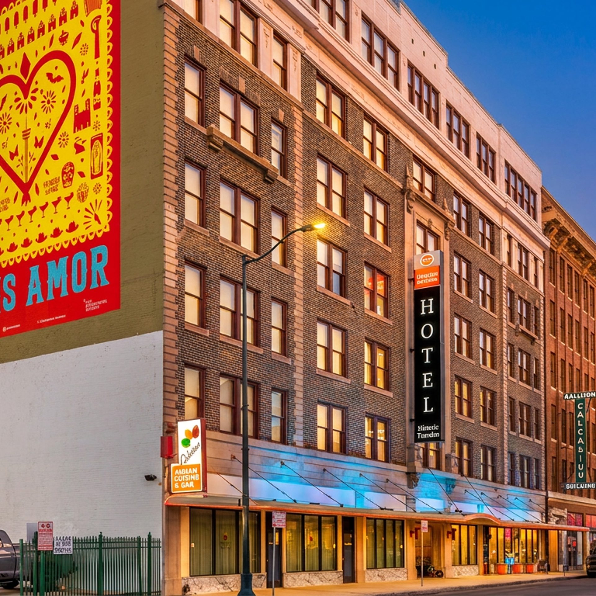 Right in the heart of downtown
