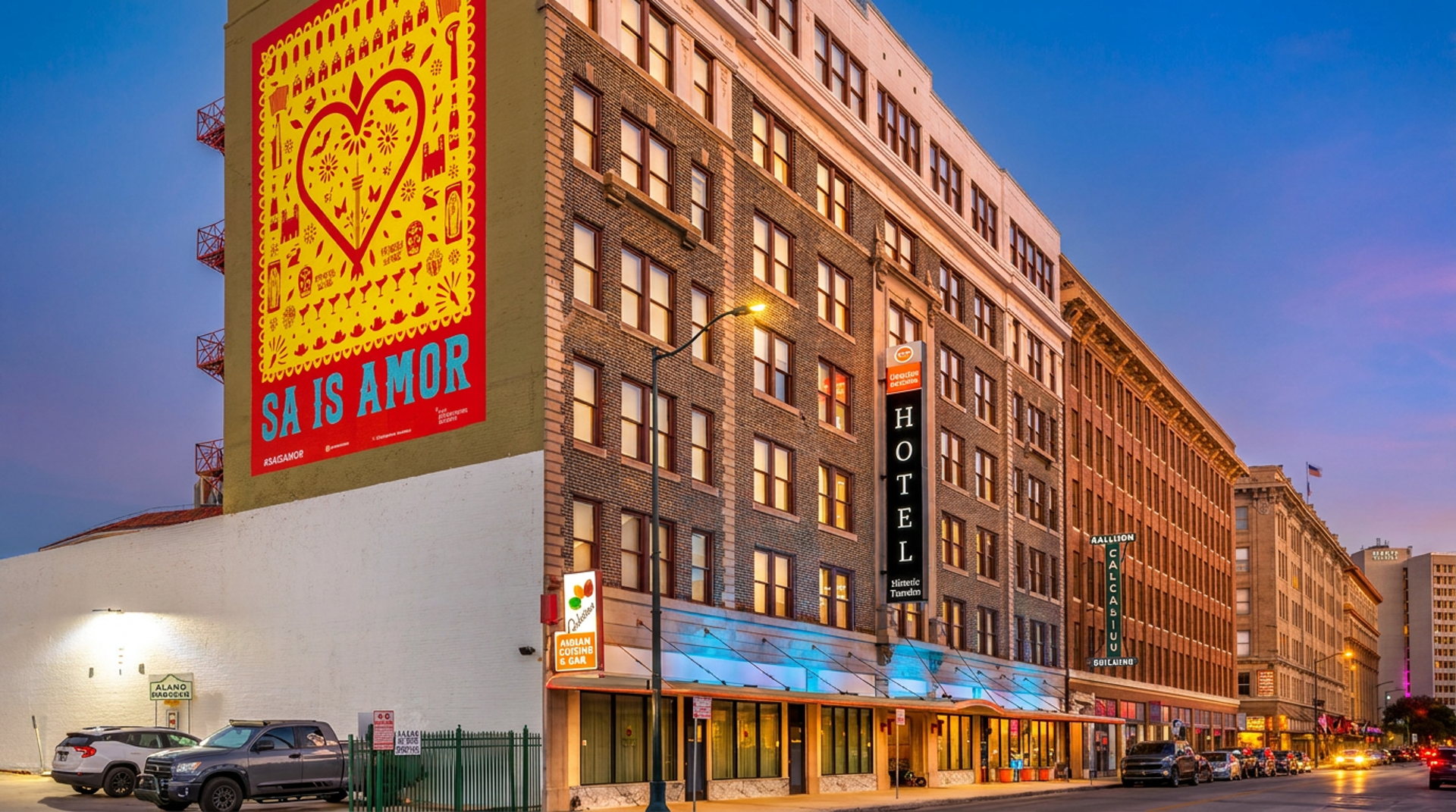 Right in the heart of downtown