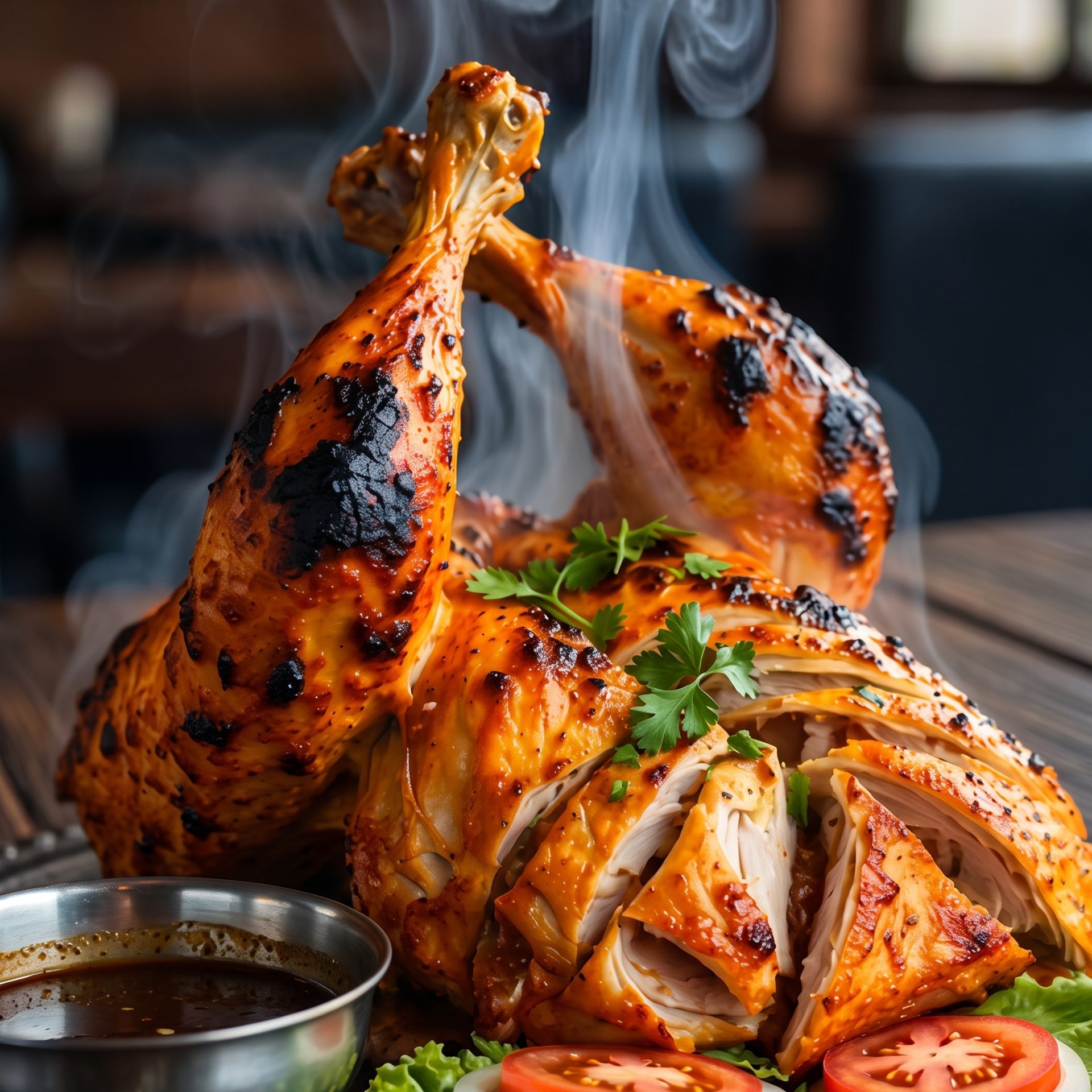 Juicy, Spice-Infused Tandoori Chicken