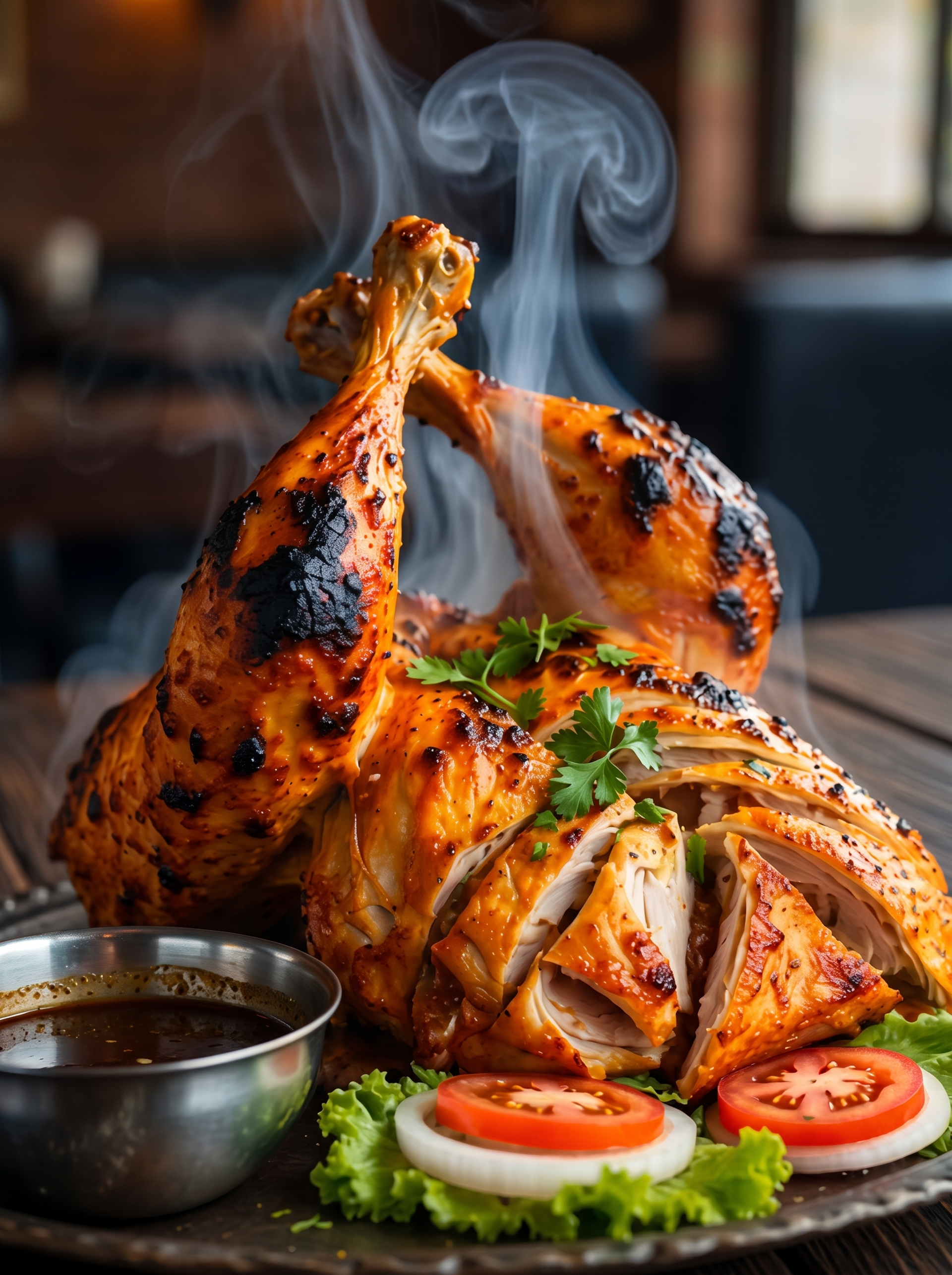 Juicy, Spice-Infused Tandoori Chicken
