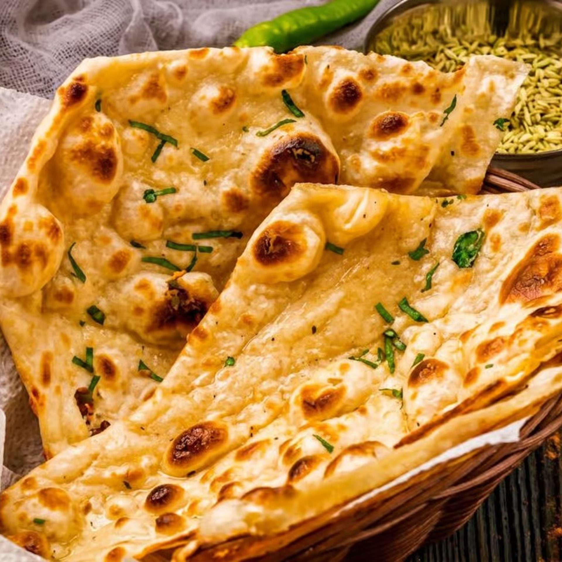 Authentic Indian food, one menu