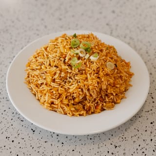 Schezwan Fried Rice Egg