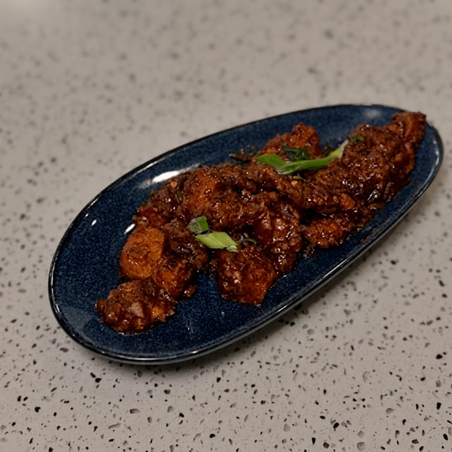Chicken Manchurian.